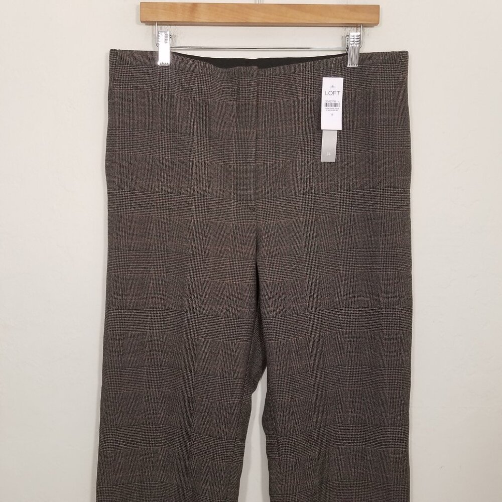 NWT LOFT Slim Dress Pants Size 14 - Picture 2 of 6